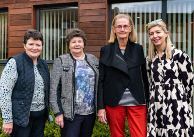 Picture of 4 women outside centre